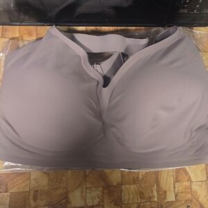 Wireless Seamless Padded Bra in Taupe